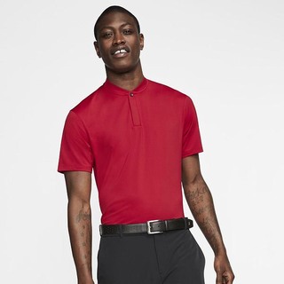 Polo Nike Dri-FIT Tiger Woods Golf Barbati Rosii Negrii | SDQF-10295